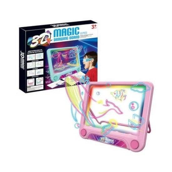 3D Magic Drawing Board - Assorted Colours