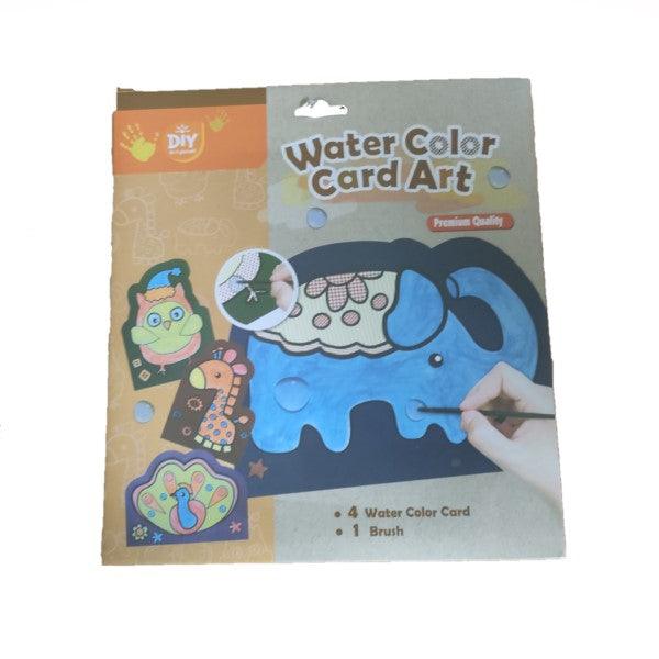 Animals Water Color Card Art - 4aKid