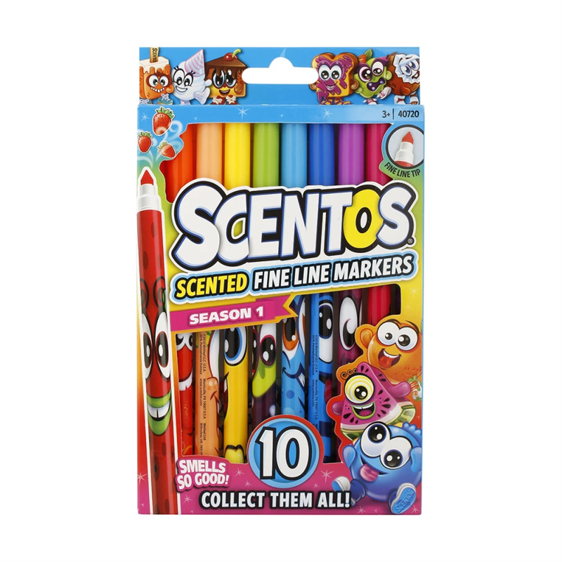 image-SA-LOT-Scentos-Scented-Fine-Line-Markers-10-Pack_JUST-WV-40720