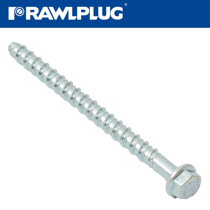 rawlplug-concrete-screwbolt-m6-7.5x100mm-hex-flange-zinc-pl-x100-box-raw-r-lx-06x100-hf-zp-1