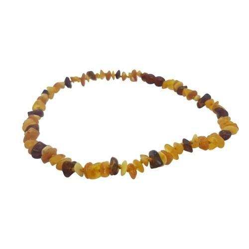 Amber Baby Teething Necklace - Multi