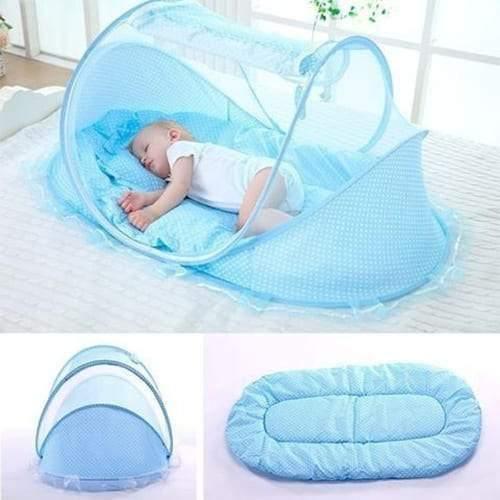 Large Baby Sleeping Tent - Blue