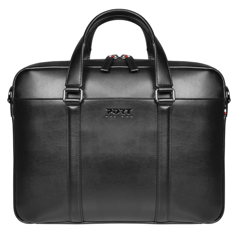 port-designs-versailles-ii-14"-connect-charging-shoulder-strap-bag---black-1-image