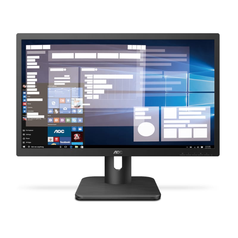 aoc-20e1h-19.5"-900p-tn-60hz-office-monitor-1-image