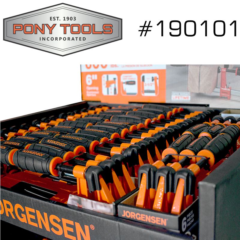 pony-jorgensen-6'-150mm-m/duty-6-pack-steel-bar-clamp-ac190101-5