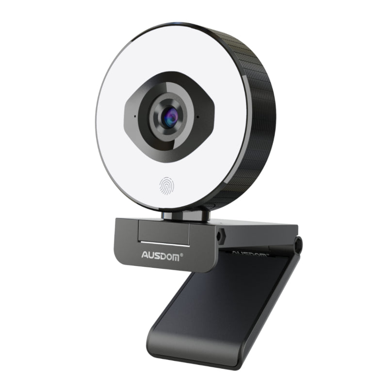 ausdom-af660-1080p|60fps|12-white-led|omni-directional-mic|70-fov|usb-streaming-webcam---black-2-image