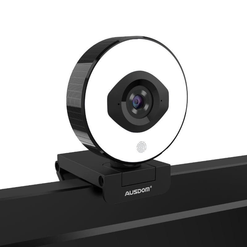 ausdom-af660-1080p|60fps|12-white-led|omni-directional-mic|70-fov|usb-streaming-webcam---black-3-image
