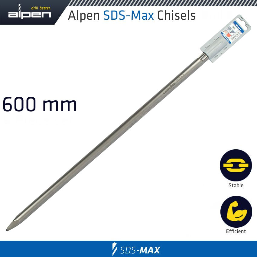 alpen-sds-max-chisel-pointed-600mm-alp97006001-1