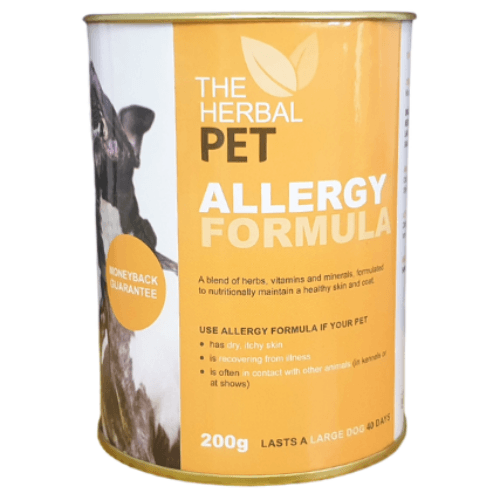 Herbal Pet Allergy (or Itch) Formula for Dogs & Cats - 4aPet