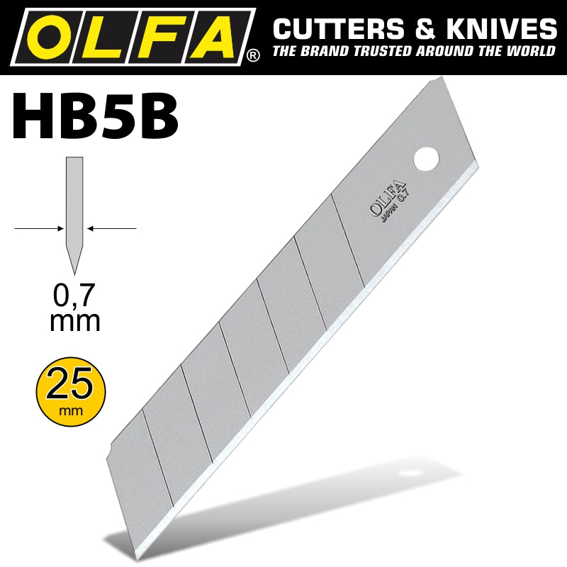 olfa-olfa-blades-hb-5b-5/pack-25mm-bla-hb5b-1