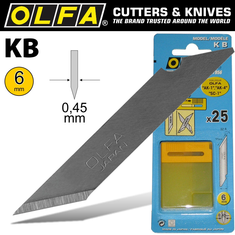 olfa-olfa-blades-kb-25/pack-6mm-bla-kb-1