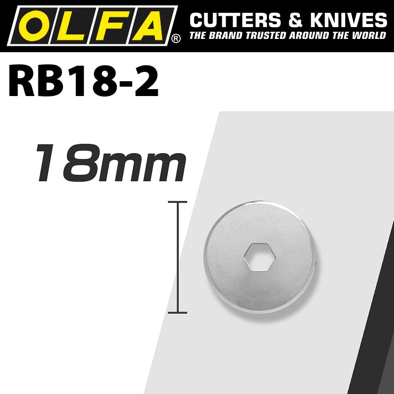 olfa-olfa-blades-rotary-rb18-2-2/pack-18mm-bla-rb182-2