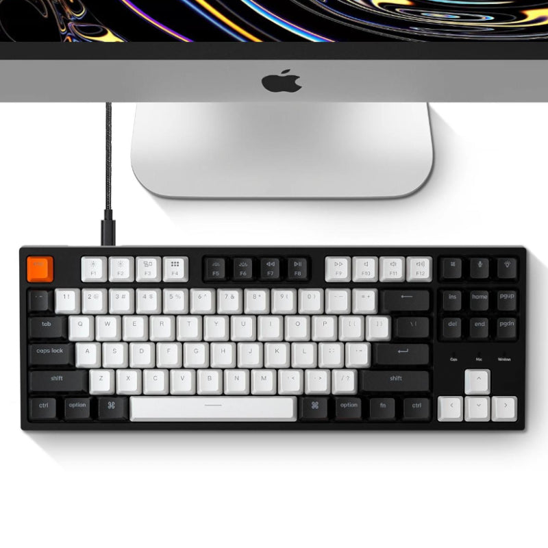 keychron-c1-87-key-gateron-hot-swappable-mechanical-wired-keyboard-rgb-brown-switches-4-image