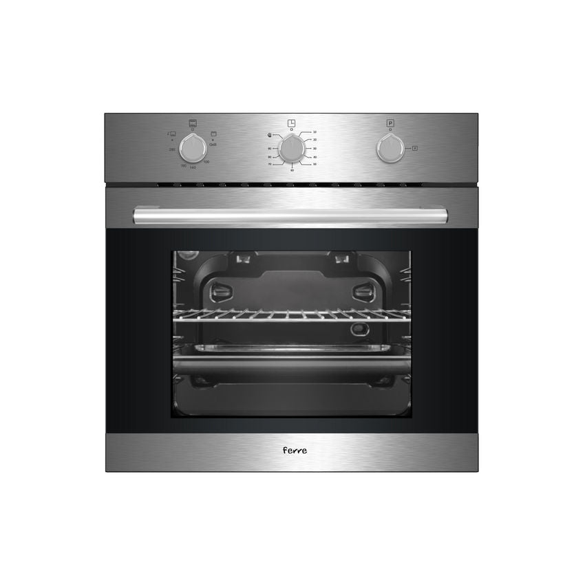 ferre-60cm-3-function-gas-under-counter-eye-level-oven-stainless-steel