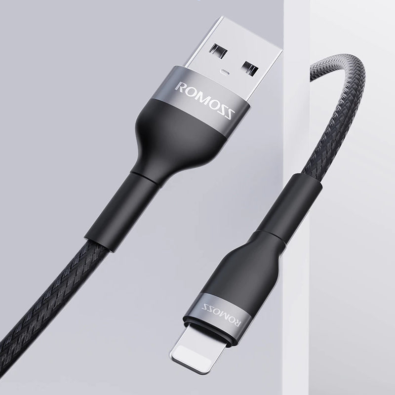 romoss-usb-to-lightning-1m-cable-black-2-image