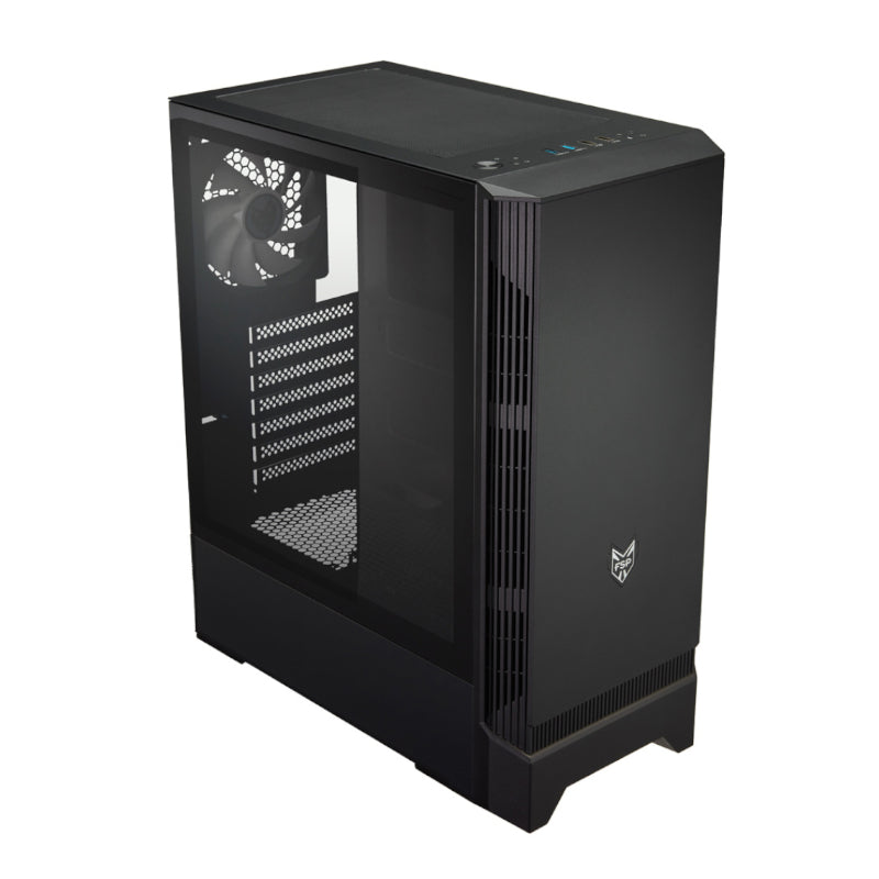 fsp-cmt260-atx-|-micro-atx-|-mini-itx-|-gaming-chassis-|1x-120mm-fan-included-|-tempered-glass-side-panel-|-black-2-image