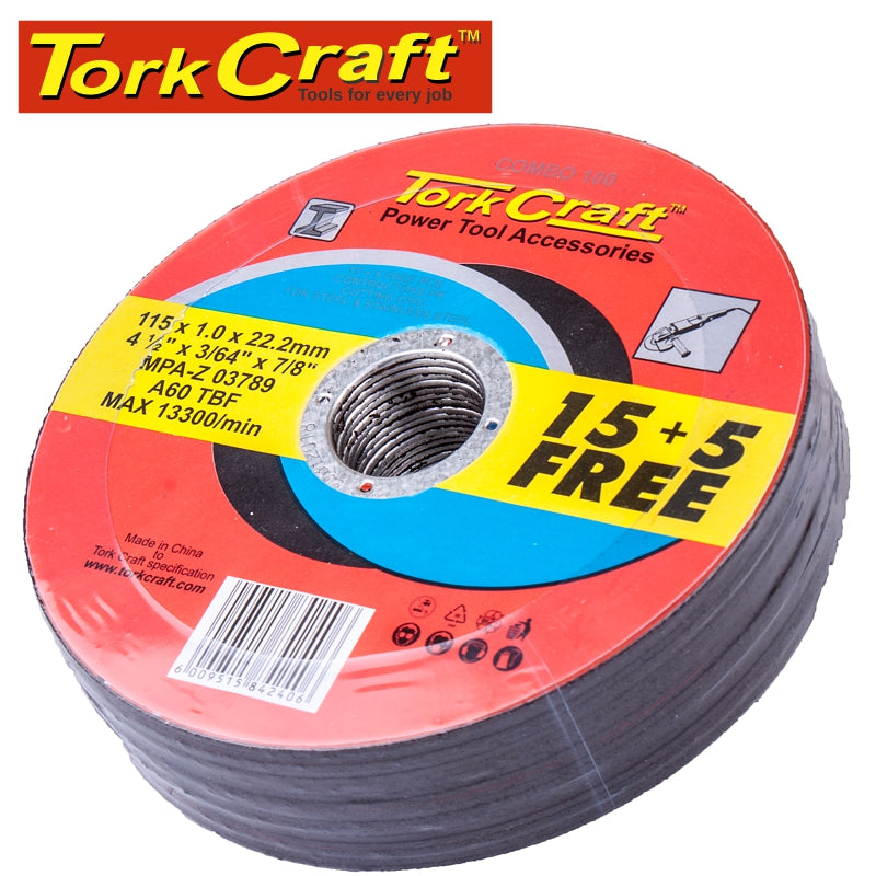 tork-craft-15+-5-free-cutting-disc-steel-115-x-1.0-x-22.2mm-combo-100-1