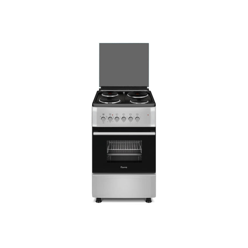 ferre-4-electric-burner-electric-oven-silver