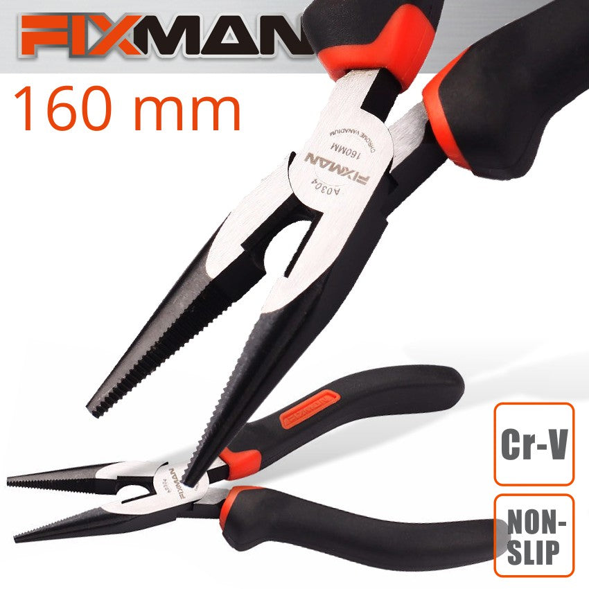 fixman-fixman-industrial-long-nose-pliers-6'/160mm-fix-a0304-1