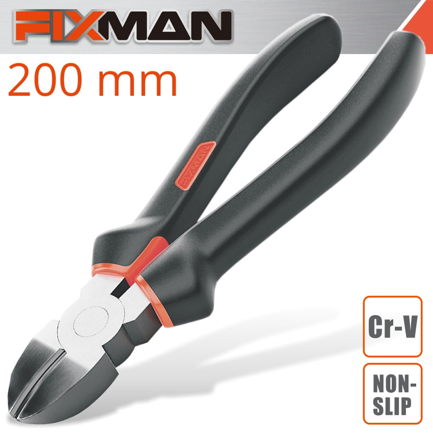 fixman-fixman-industrial-diagonal-side-cutting-pliers-8'-200mm-fix-a0405-1