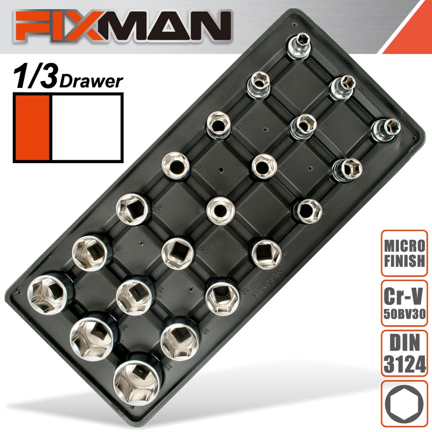 fixman-fixman-tray-21-piece-1/2'-drive-sockets-fix-f1bt60-1