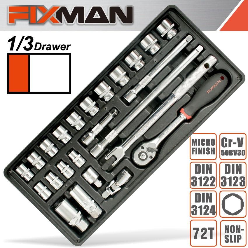 fixman-fixman-tray-24-piece-3/8'-drive-sockets-and-accessories-fix-f1bt72-1