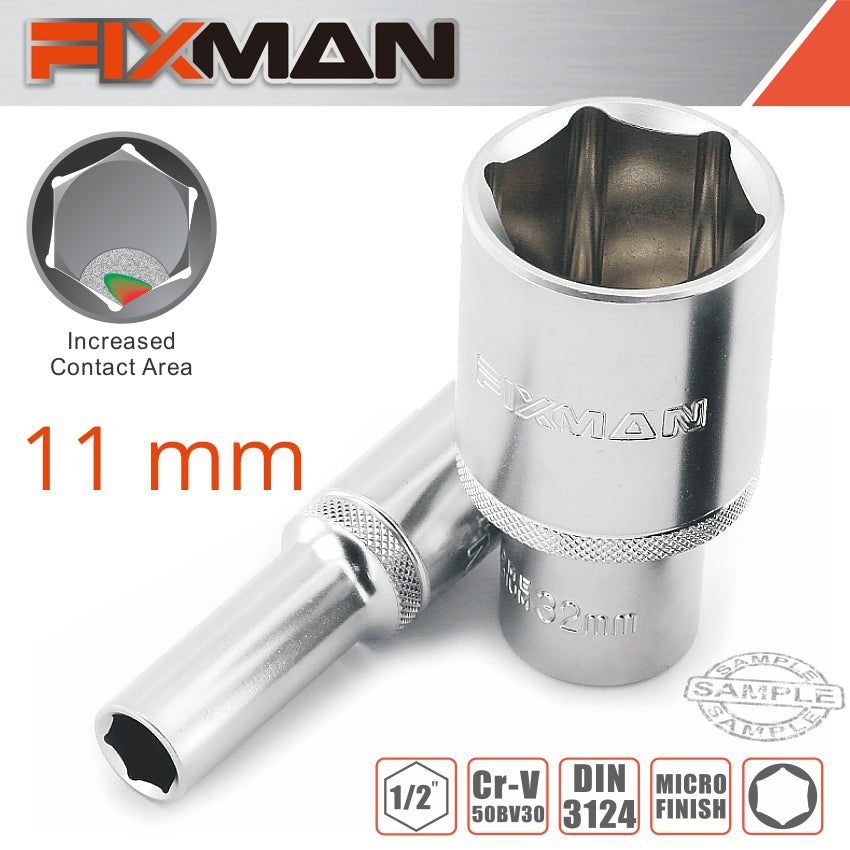 fixman-fixman-1/2'-dr-deep-socket-11mm-fix-h0604m-1