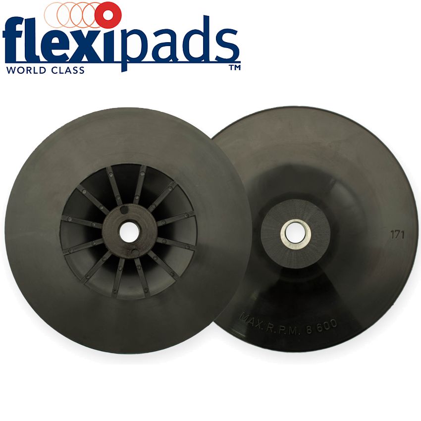 flexipads-grinder-pad-&-nut-178mm-5/8unc-black-flex-20405-1