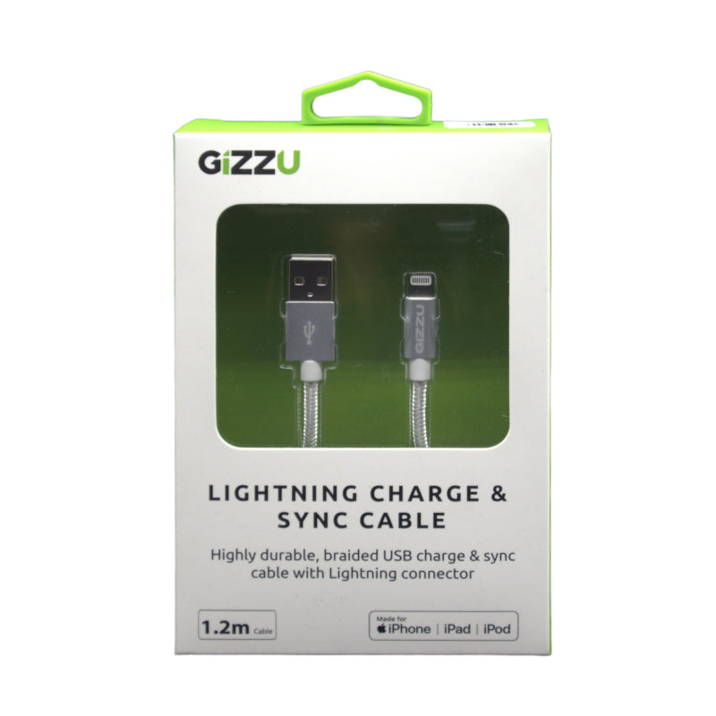 gizzu-lightning-1.2m-braided-cable-white-2-image