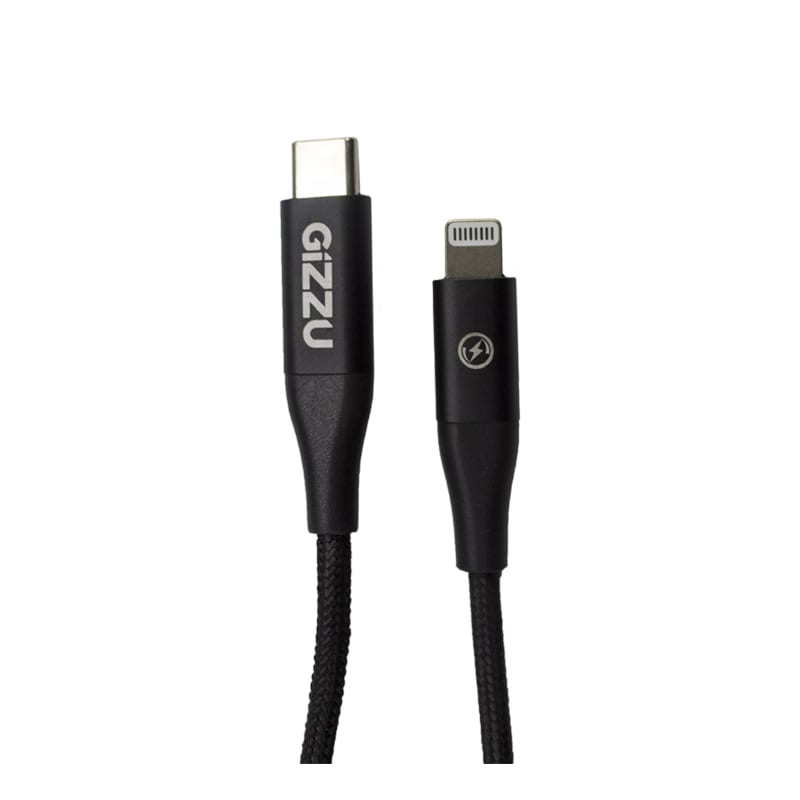 gizzu-usb-c-to-lightning-8pin-2m-cable---black-2-image