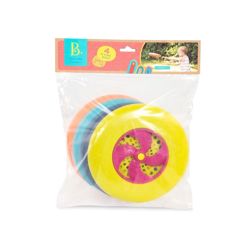 image-SA-LOT-B.-Toys-Disc-Oh!-Flying-Discs-B.-Frisbees,-4Pcs-in-Polybag_BX1937C3Z