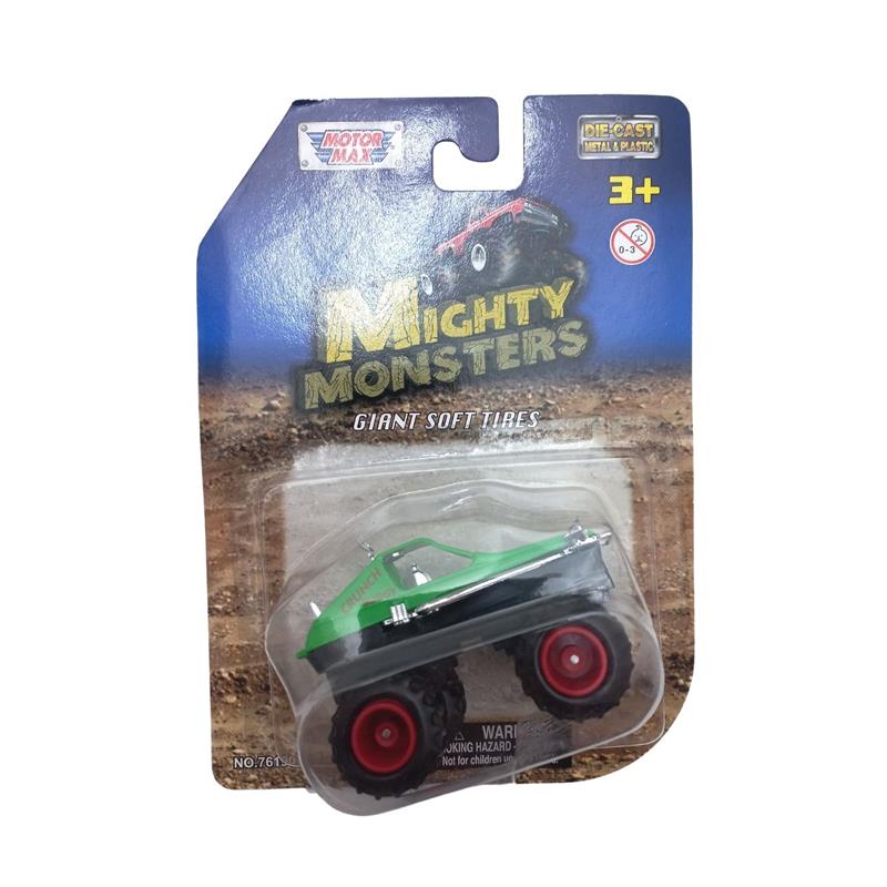 image-SA-LOT-Motormax-Mighty-Monsters-3"-Monster-Vehicles-Crunch-Buggy-Green-with-Red-Rims_MOT-76190-H