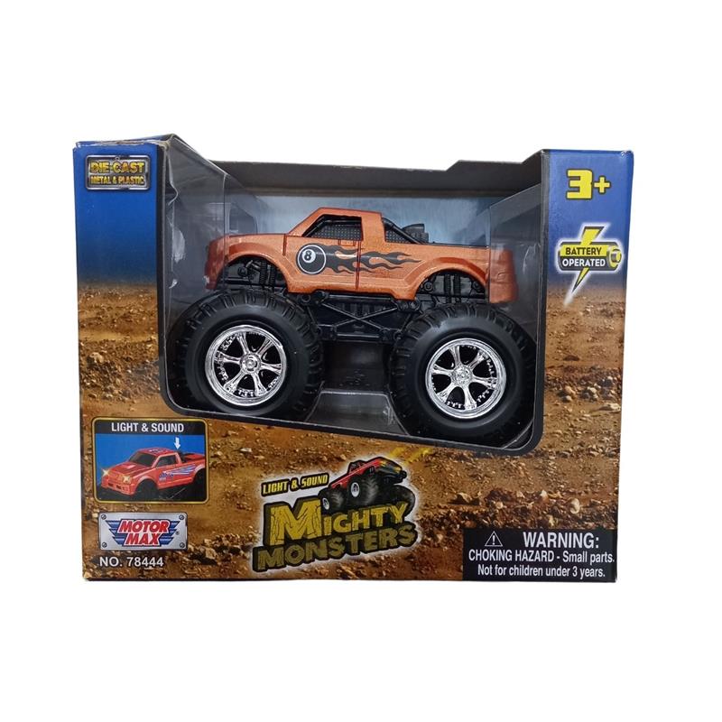 image-SA-LOT-Motormax-Mighty-Monsters-3"-Light-&-Sound-Mighty-Monster-Orange_MOT-78444-A