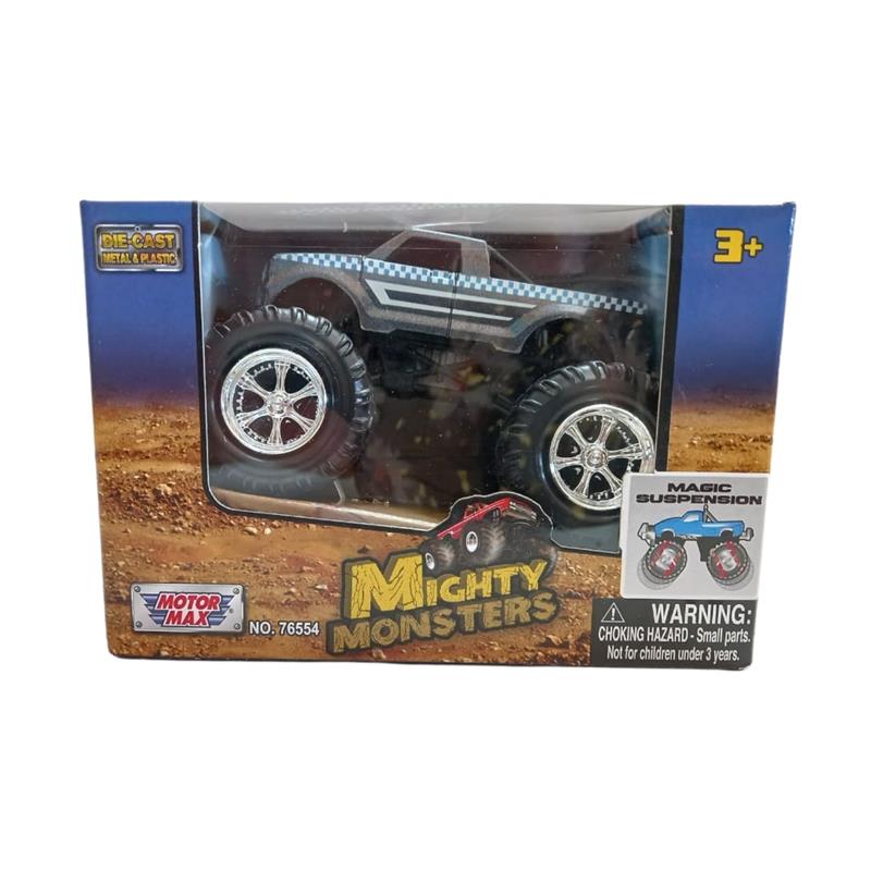 image-SA-LOT-Motormax-Mighty-Monsters-3"-Mighty-Monster-Vehicle-Grey-with-Checks_MOT-76554-C