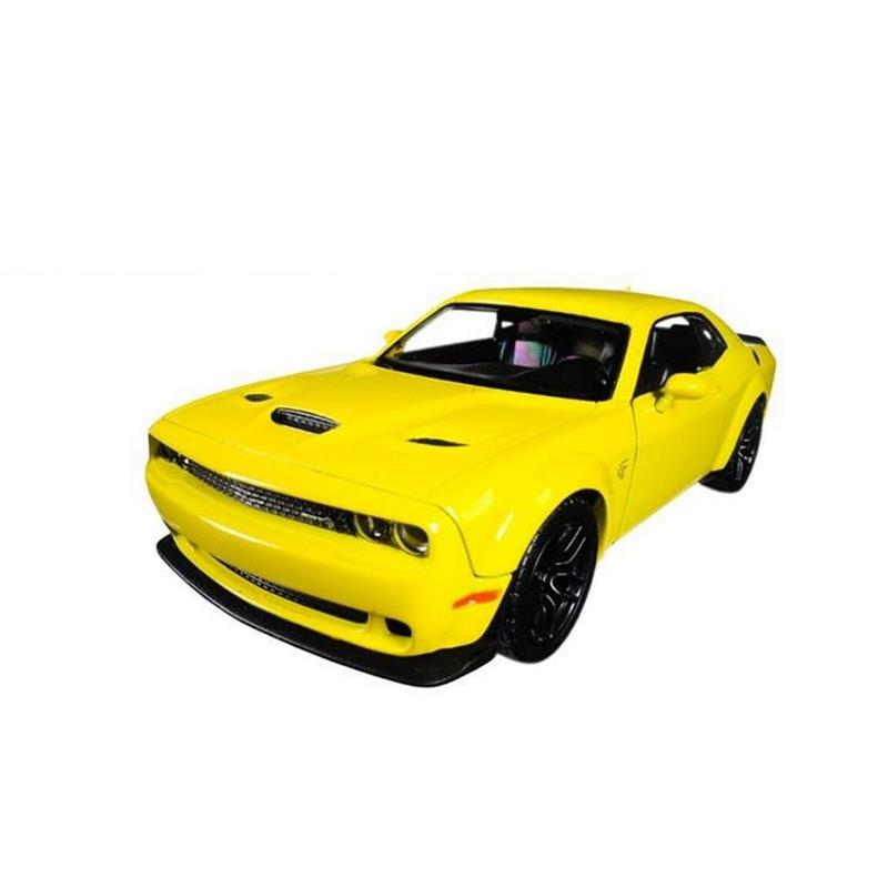 image-SA-LOT-Motormax-1:24-2018-Dodge-Challenger-SRT-Hellcat-Yellow-Jacket_MOT-79350-YEL