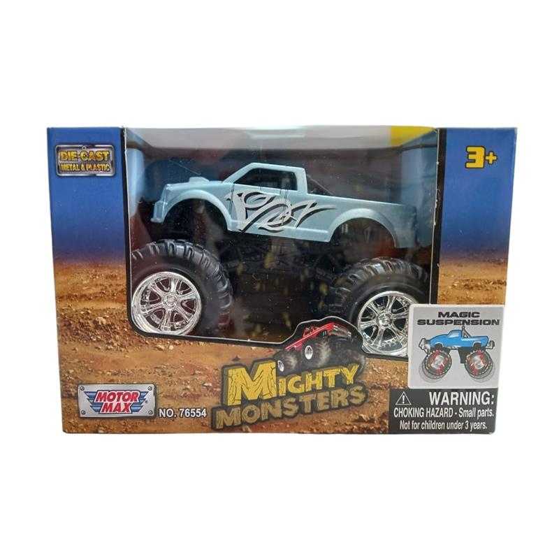image-SA-LOT-Motormax-Mighty-Monsters-3"-Mighty-Monster-Vehicle-Silver_MOT-76554-B