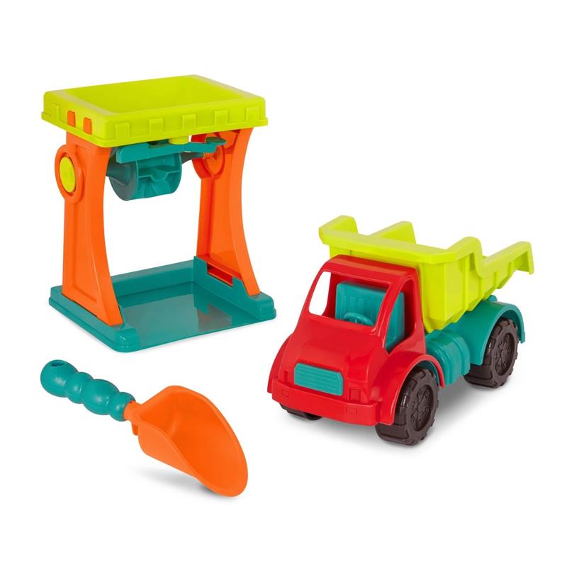 image-SA-LOT-B.-Toys-Sandmill,-Truck-and-Shovel_BX2198Z