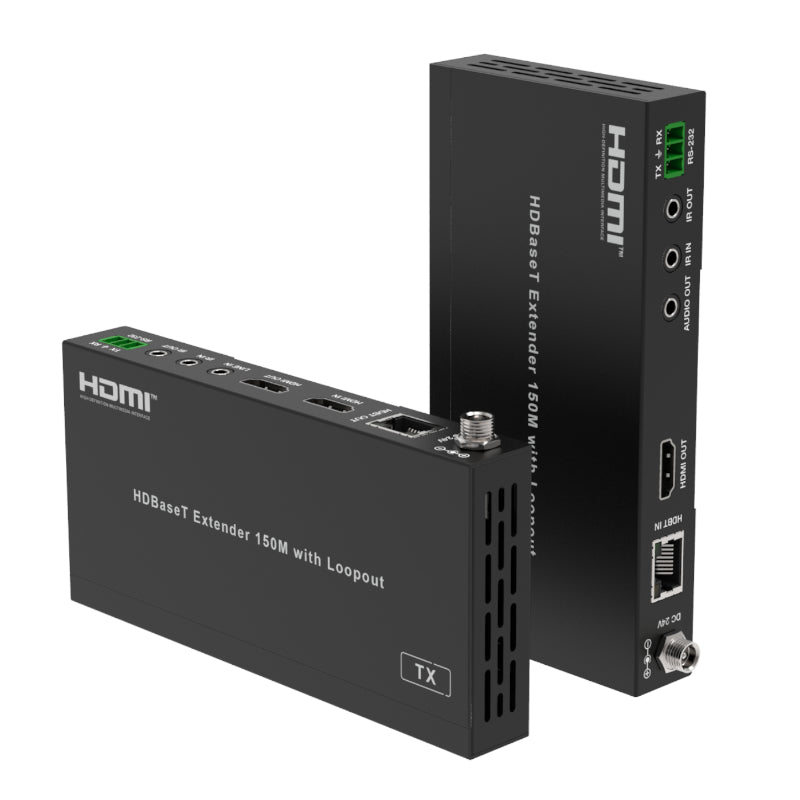 hdcvt-hdmi-hdbaset-150m-1080p-extender-w/audio-embedder-and-de-embedder-3-image