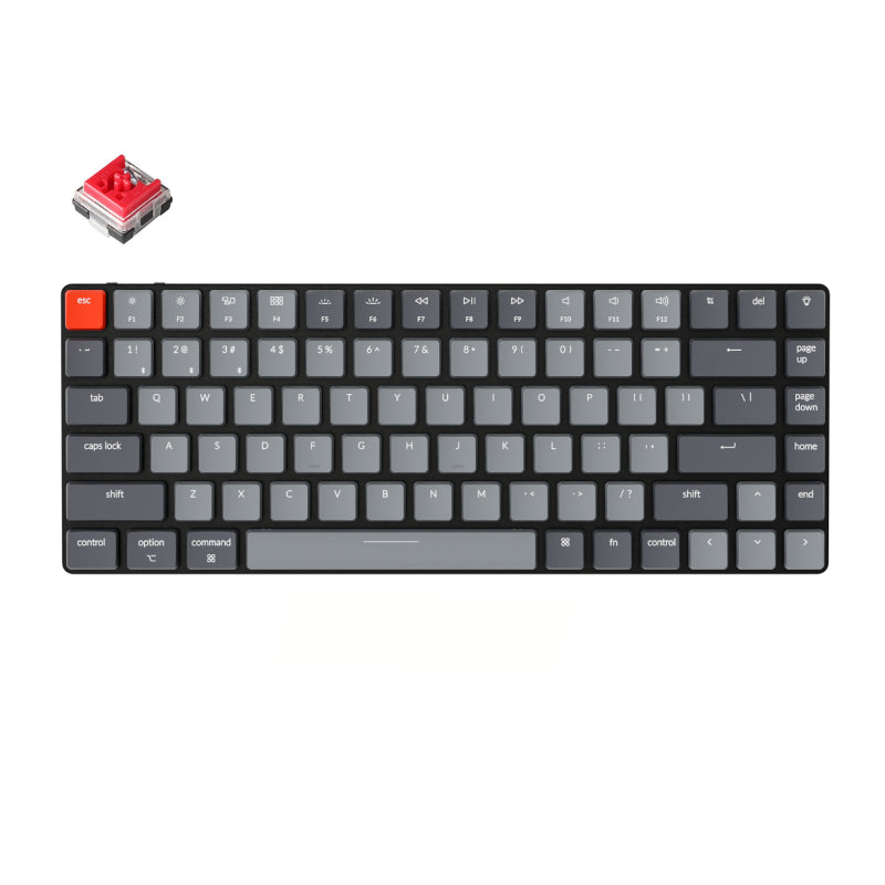 keychron-k3-84-key-optical-mechanical-hot-swappable-mechanical-keyboard-white-led-red-switches-1-image