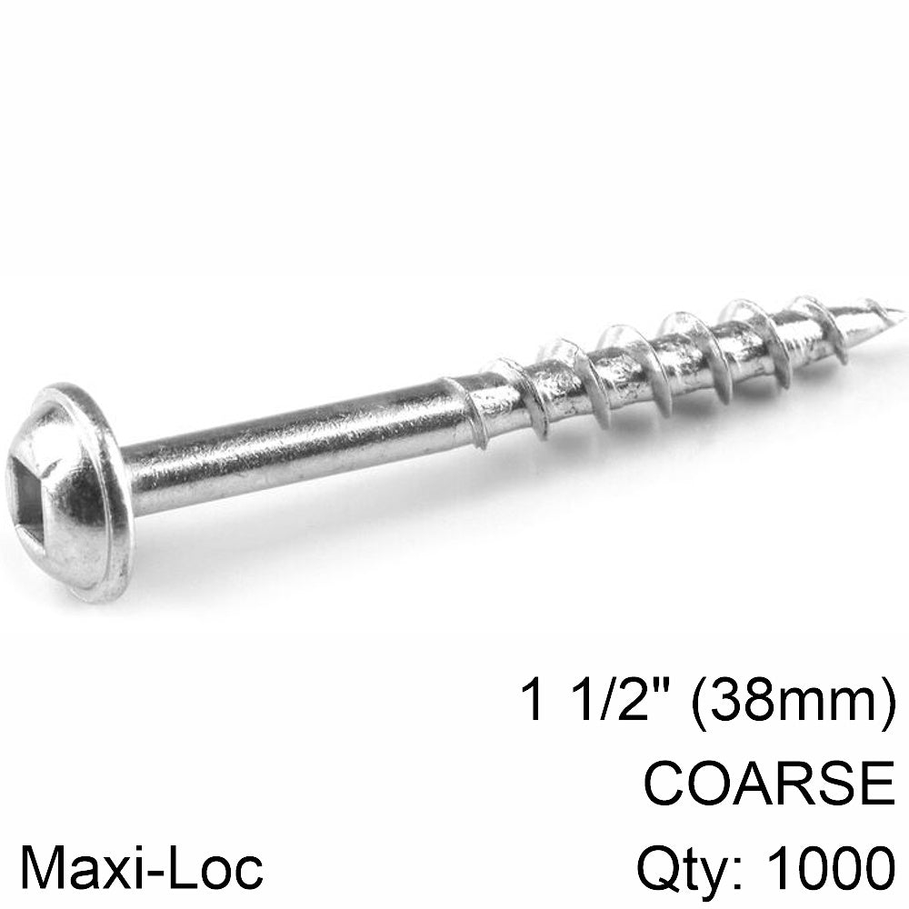kreg-kreg-pocket-hole-screws-1-1/2'-#8-coarse-washer-head-1000ct-kr-sml-c150-1000-1