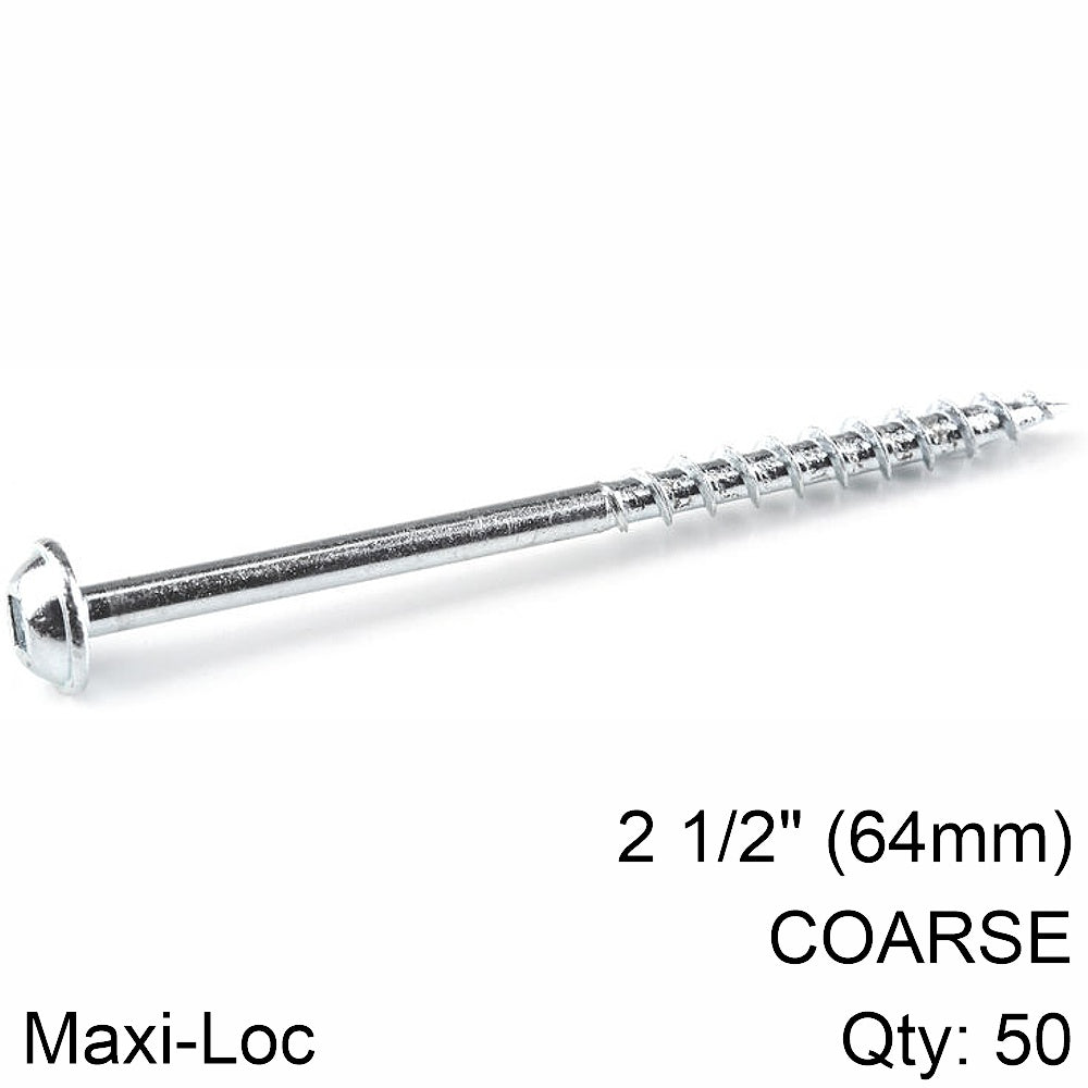 kreg-kreg-zinc-pocket-hole-screws-64mm-2.50'-#8-coarse-thread-mx-loc-50ct-kr-sml-c250-50-int-1