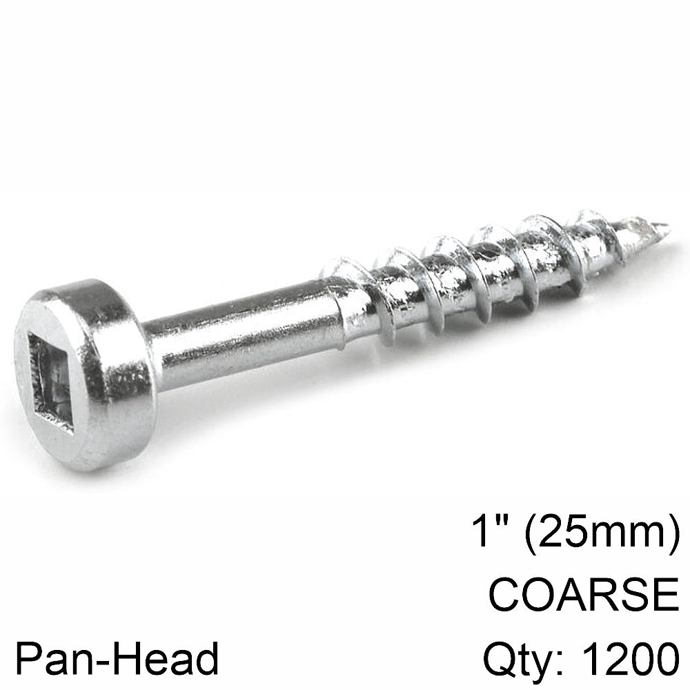 kreg-kreg-zinc-pocket-hole-screws-25mm-1.00'-#7-coarse-thread-pan-head-1200-kr-sps-c1-1200-int-1