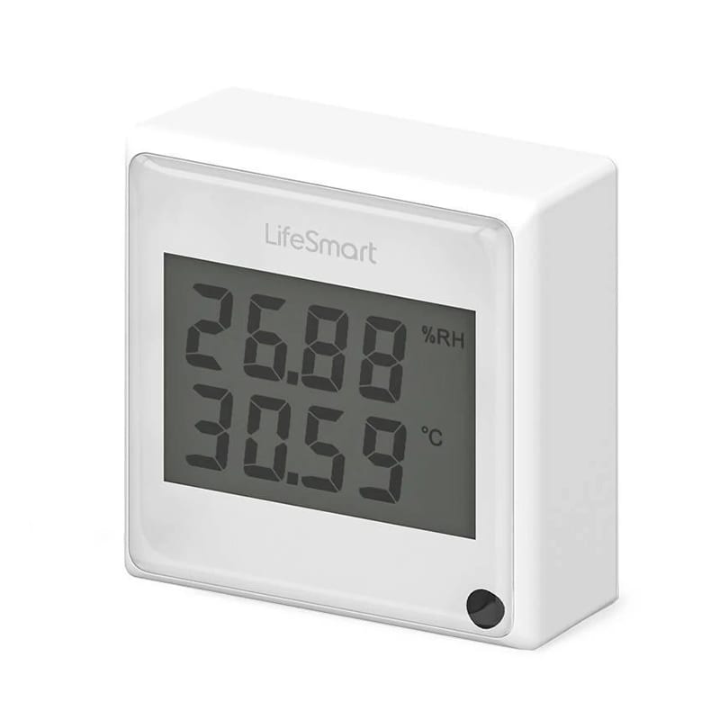 lifesmart-cube-environmental-sensor-illumination|humidity-(5-to-90%)|temperature-(-20-to-40-degrees)---cr2450-battery---white-1-image
