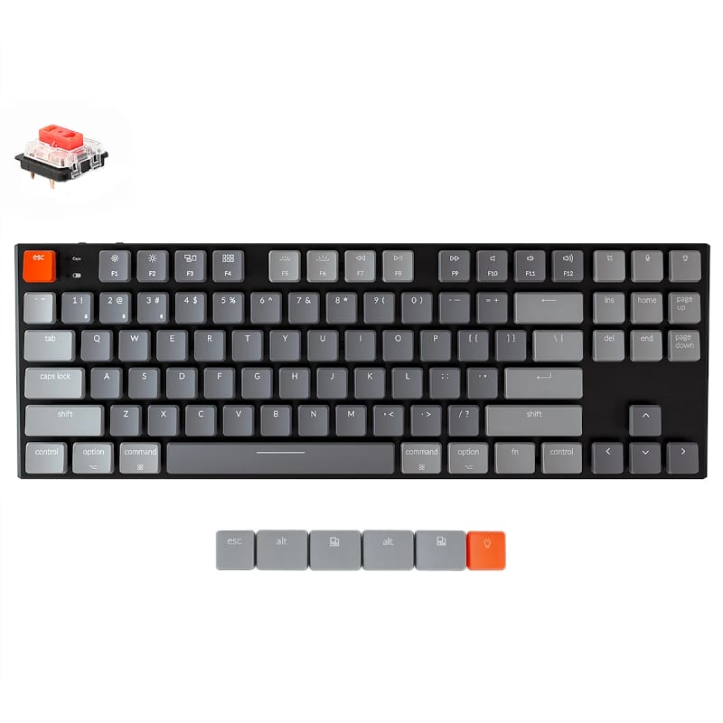 keychron-k1-87-key-low-profile
-gateron
-mechanical-keyboard
-rgb-red-1-image