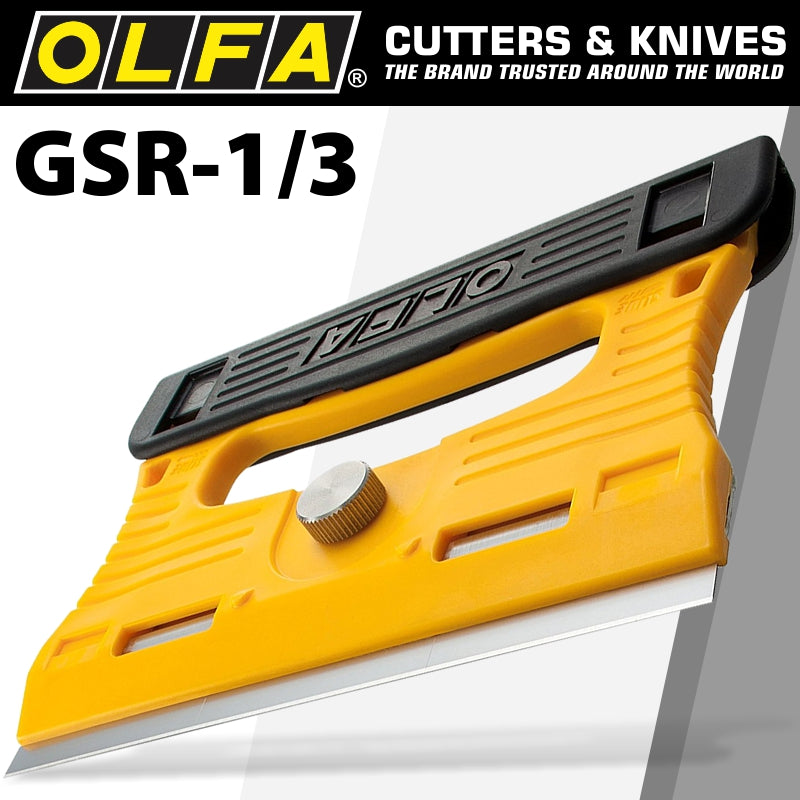 olfa-olfa-professional-glass-scraper-s/steel-blade-120mmx18mm-inc-4-blades-olf-gsr-1-3b-1