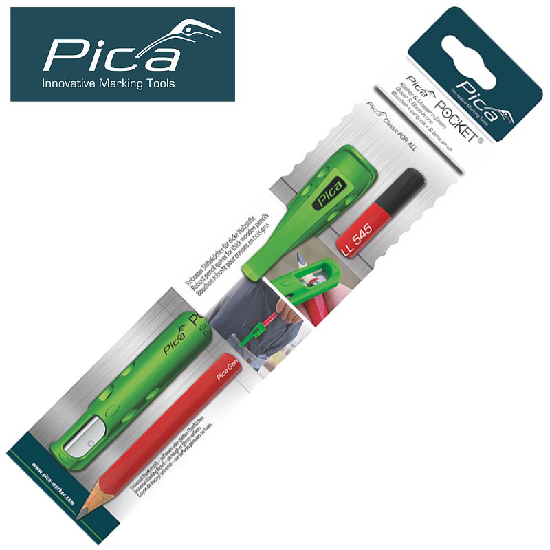 pica-pica-pocket-c/w-1-for-all-graphite-2b-marking-pencil-in-blister-pica505-04-1