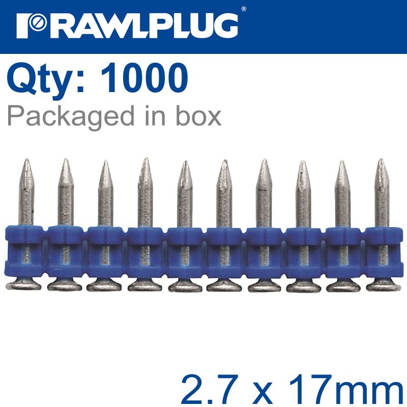 rawlplug-pins-for-concrete-2.7mmx17mm-x1000-per-box-+-1-fuel-cell-raw-r-ksc-6-17-1