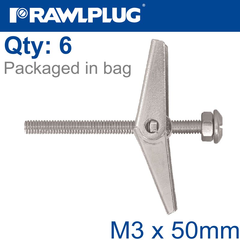 rawlplug-spring-toggle+screw-m3x50mm-x6-bag-raw-r-s1-spo3050-6-1