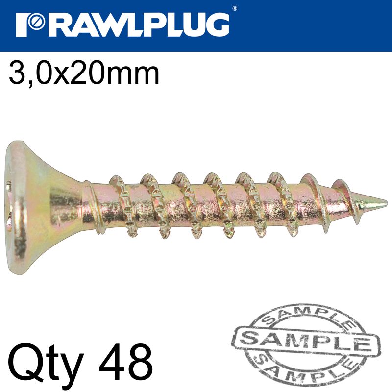 rawlplug-r-ts-chpiboard-hd-screw-3.0x20mm-x48-per-bag-raw-r-s1-ts-3020-2