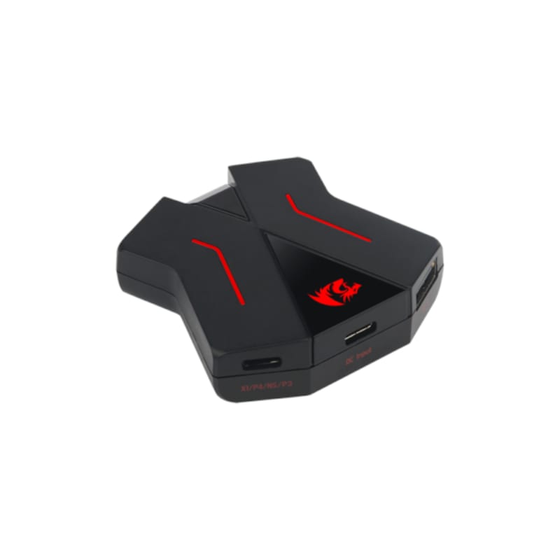 redragon-eris-gamepad-to-mouse-and-keyboard-converter-adapter-with-desktop-app-black-2-image